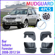 Guardabarros para coche, accesorios para Subaru Forester SH 2008, 2009, 2010, 2011, 2012, 4 Uds. 2024 - compra barato