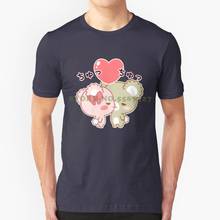 Sugar Cubs - Kiss Fashion Vintage Tshirt T Shirts Anime Cute Kawaii Sugar Cubs J Fashion Japanese Japan Adorable Bear Love 2024 - buy cheap