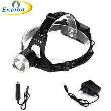 T6 quente led farol da bicicleta luz 18650 lanterna 1000 lumens recarregável farol tocha portátil lâmpada de acampamento 2024 - compre barato