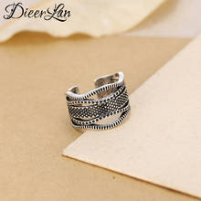 Hot Sale New Layer Chains Ring Female Big Large Retro Vintage Gothic Women Jewelry Rings 2024 - buy cheap
