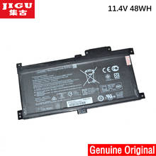 JIGU 11,4 в 48WH HSTNN-UB7H TPN-W126 WA03XL WAO3XL Оригинальный аккумулятор для ноутбука HP Pavilion x360 15-br000 15-BR010ND 2024 - купить недорого