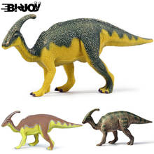 Parasaurolophus Dinosaur Model Simulation Wild Beast Action Figure Educational PVC Ancient Animal Toy for Child Kids Gift 2024 - buy cheap