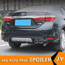 Для Toyota Corolla ABS задний бампер диффузор защитные бамперы для 2014-2016 st Corolla Body kit бампер задний спойлер 2024 - купить недорого