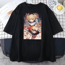 Hero Academia Cute Girl Printing Woman T-Shirt Hip Hop Comfort Tee Shirt Harajuku Brand T Shirt Summer Vintage Female T Shirts 2024 - buy cheap
