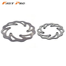 Disco de freio ondulado traseiro dianteiro conjunto rotor para ktm exc exc sxs sxf xcw xcf xcfw mx mxc egs smr sxc lc4 sc seis dias 2024 - compre barato