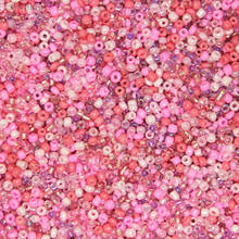2mm 800pcs pink Multicolor Czech Glass Seed Spacer Beads Austria Crystal Round Beads For Kids Jewelry DIY Making Accessorie 2024 - buy cheap