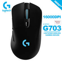 Logitech G703 Lightspeed HERO Sensor Gaming Mouse With 16000DPI POWERPLAY Compatible for Windows Mac OS Chrome OS 2024 - buy cheap