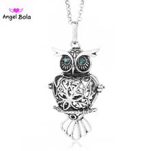 Accessories Angel Ball Necklaces 24mm Heart Cage Jewelry Engelsrufer Bola Pendants for Women and Baby Essential Oil Gift L107 2024 - buy cheap