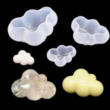 Cute 3D transparent cloud shape Silicon Molds For Epoxy Resin crystal Making Jewelry pendant decoration tools 3 style for choose 2024 - buy cheap