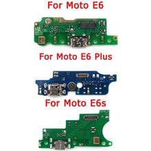 Puerto de carga para Motorola Moto E6 Plus E6s, placa de carga USB, conector PCB, placa de enchufe, piezas de repuesto flexibles 2024 - compra barato