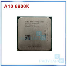 Processador para cpu quad-core amd gêmea 6800 a10 6800k 4.1ghz 100w com soquete fm2 2024 - compre barato
