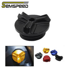 SEMSPEED For YAMAHA YZF R1 R1M R25 R3 MT-03 MT-25 R6 MT-07 MT07 CNC Motorcycle Oil Drain Sump Plug Engine Filler Cover Cap Bolts 2024 - buy cheap