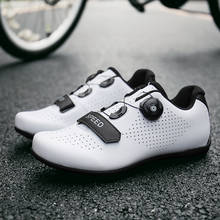 Men's and women's road mountain bike shoes SPD ladies race non-slip breathable cycling shoes zapatillas ciclismo mtb size 36 -46 2024 - buy cheap