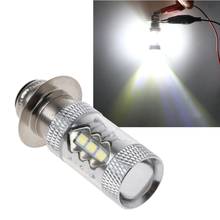 PX15D H6 80W 6500K 16 LED White Headlight Fog Light Driving Bulb Lamp For Motorcycle Bicycle Bike 2024 - buy cheap