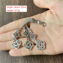 JunKang-Colgante con borla de Metal para fabricación de joyas, accesorios de pulsera hechos a mano, materiales, 9cm, 2 uds. 2024 - compra barato
