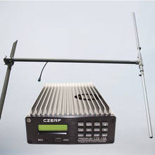 FMUSER CZE-15B 15W 15Watt FM Radio Transmitter  + DP100 Dipole Hign Gain Antenna FM Station Kit for Church, Car, Home,Light Show 2024 - buy cheap