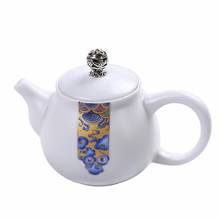 Ceramic Teapot Retro Chinese Kung Fu Tea Set Accessories Porcelain Teacup for Tea Ceremony Handmade Kettle Teaware Drinkware 2024 - buy cheap