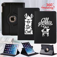 Funda giratoria de cuero PU para tableta Apple, protector para IPad 7th 8th 360 10,2 5th 6th/IPad 2 3 4/Mini 1 2 3 4 5, 2019, 2020 2024 - compra barato