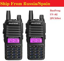 2 шт., портативная рация BaoFeng 136-174/400-520 МГц 2024 - купить недорого