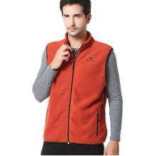 Colete masculino de lã, com veludo quente e grosso, casaco térmico para atividades ao ar livre, para escalada, pesca e caminhadas 2024 - compre barato