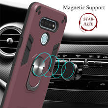 Kickstand Case For LG V60 ThinQ 5G V50S Q51 K51 K50 K40 K30 2019 G8X K31 Cover Armor PC TPU Ring Stand Back Phone Shell Bag 2024 - buy cheap