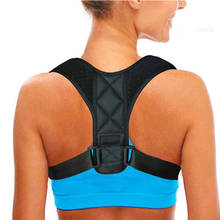 Corrector de postura trasera ajustable clavícula columna espalda hombro Brace soporte cinturón corrección de postura para de postura hombre/mujer 2024 - compra barato