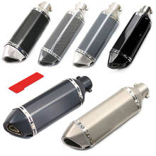 36-51mm Motorcycle Exhaust Muffler Pipe Modify Motocross Scooter Exhaust FZ6N CBR250 CB600 MT07 ATV Dirt Pit Bike escape moto 2024 - buy cheap