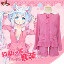 Disfraz de Anime japonés Eromannga Sennsei Izumi Sagiri, ropa de ocio para mujer, Top + Pantalones 2024 - compra barato