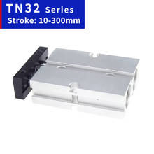 Cilindros de aire serie TN32, cilindro neumático compacto de doble acción, diámetro de 32mm, 10-300mm 2024 - compra barato