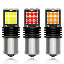 Bombilla LED para intermitente de coche, accesorio P21W 1156 BA15S BAU15S PY21W 1157 BAY15D P21/5W 21/5W T20 7443 T25 3157, lámpara de 1500LM, 2 uds. 2024 - compra barato