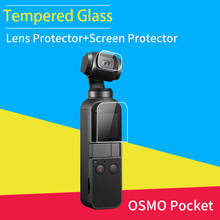 Película de vidro temperado para dji osmo pocket gimbal acessórios de proteção para câmera 2024 - compre barato