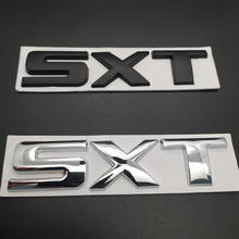 3D Автомобильная головка гриль задняя дверь SXT SRT 3D наклейка s металлическая эмблема металлическая наклейка для Dodge 2024 - купить недорого