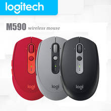 Logitech M590 Multi-Device Mute Wireless Mouse Youlian Home Office 1000 DPI Bluetooth Mouse For PC Desktop Laptop 2024 - buy cheap