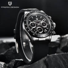 PAGANI DESIGN 2021 New Top Luxury Fashion Casual Men Quartz Watch Sapphire Glass Stainless Steel Waterproof Calendar Watch Reloj 2024 - buy cheap