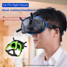 Eye Pad With Head Strap Band For DJI FPV Goggles V2 Face Plate Adjustable Head Strap Face Plate Replacement Kit for DJI FPV Comb 2024 - buy cheap
