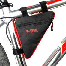 Bolsas triangulares impermeables para bicicleta, bolsa para marco de tubo frontal, bolso de sillín, accesorios de manillar para bicicleta, venta al por mayor 2024 - compra barato