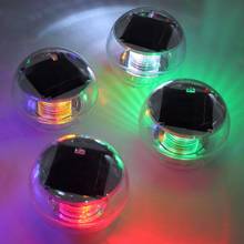 Solar Colorful LED Swimming Pool Floating Lamp Waterproof Outdoor RGB Fountain Underwater Night Lamp Garden Party Decoration 2024 - buy cheap