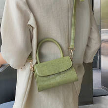 Сумки через плечо с крокодиловым узором для женщин 2020 маленькая сумка с цепочкой маленькая сумка из искусственной кожи ручная сумка женские дизайнерские вечерние сумки 2024 - купить недорого