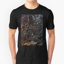 Para honra t camisa 100% puro algodão para honra shugoki warden nobushi aramusha orochi jogos 2024 - compre barato