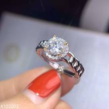 KJJEAXCMY fine jewelry Mosang Diamond 925 sterling silver new adjustable women ring support test exquisite 2024 - buy cheap