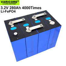 VariCore 3,2 V 280AH батарейный блок LiFePO4 литий-железо-phospha 12V 24V 280000 мА-ч для е-скутер способный преодолевать Броды RV система хранения солнечной энергии 2024 - купить недорого