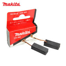 Original Makita Carbon Brushes CB350 Spare Parts 6.5x11x25mm for Electric Motor Rotary Hammer 194160-9 HR4011C HR4001C 3210FCT 2024 - buy cheap