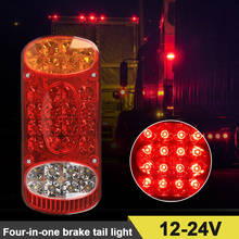 1/2Pcs 12-24V Truck Trailer Taillight 32LED Tail Light Brake Light Turn Signal Indicator for Trailer Truck Lorry Van UTE 2024 - buy cheap