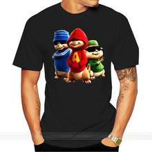 Camiseta de Alvin And The Chipmunks para hombre, prenda de vestir, personalizada, con personalidad, talla S-2Xl, nueva 2024 - compra barato