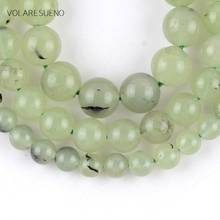 Natural Stone Grape Jades Stone Round Beads For Jewelry Making Spacer Loose Beads 6mm8mm10mm Diy Bracelet Jewellery Strand 15" 2024 - buy cheap
