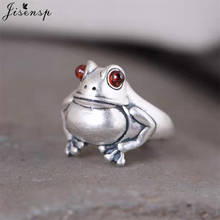 Fashion Cartoon Animal Silver Color Rings for Women Men Punk Snake Peacock Toad Frog Open Ring Party Hip Hop Jewelry Summer Gift 2024 - buy cheap