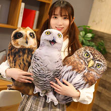 50cm New Simulation Removable and Washable Owl Pillow Plush Toy Sofa Cushion Children's Toys Home Decoration Gifts 2024 - buy cheap