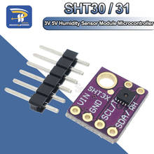 5 PÇS/LOTE SHT30/SHT31 Temperatura de Saída Digital e Sensor de Umidade Módulo IIC Interface 3.3V GY-SHT31-D I2C Para Arduino 2024 - compre barato