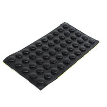 50Pcs 10*4mm Self Adhesive Anti Slip Silicone Rubber Feet Pads Shock Absorber for HIFI Audio Accessories 2024 - buy cheap