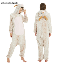 Kigurumi Onesies Cosplay deer Mouse unicorn halloween Christmas Party Pyjamas costumes carnival costume Men women hoodies 2024 - buy cheap